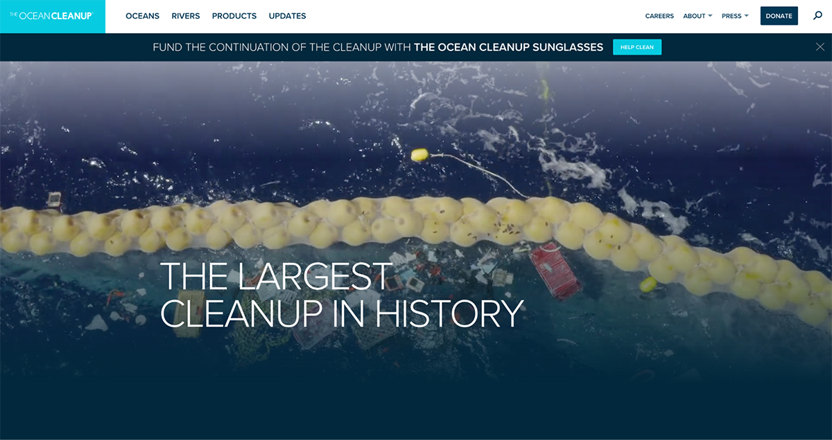 The Ocean Cleanup